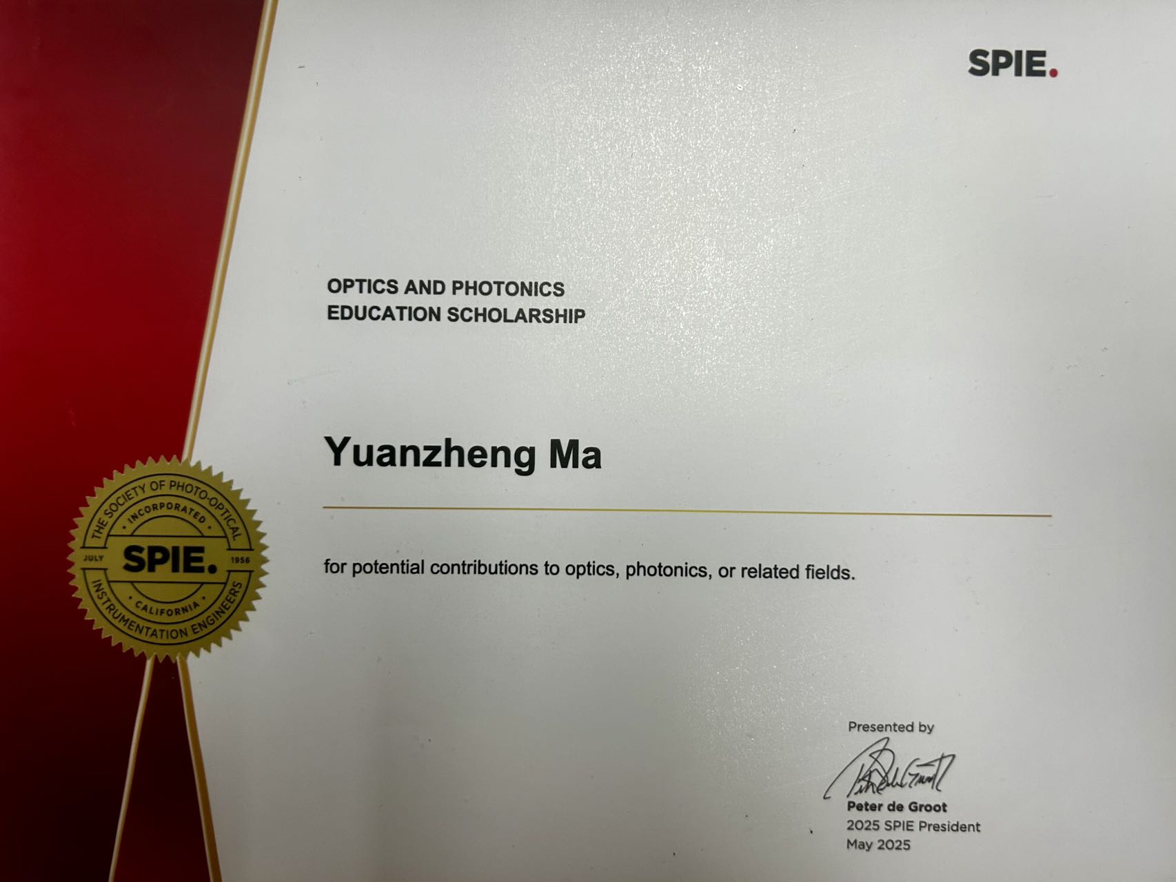SPIE_scholarship